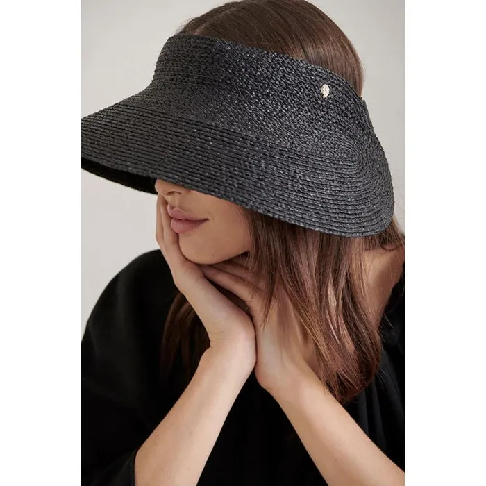 Hats Visors Helen Kaminski Maris Charcoal