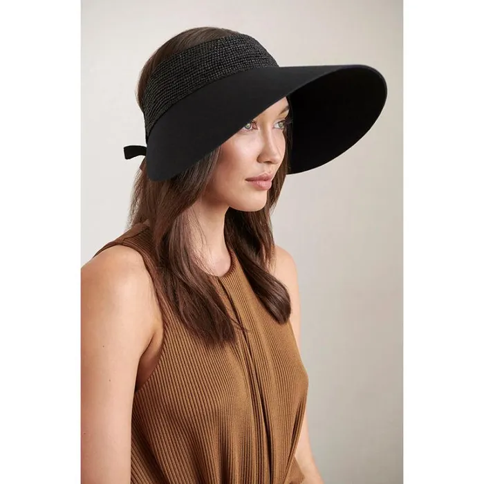 Hats Visors Helen Kaminski Rosalie Charcoalblack