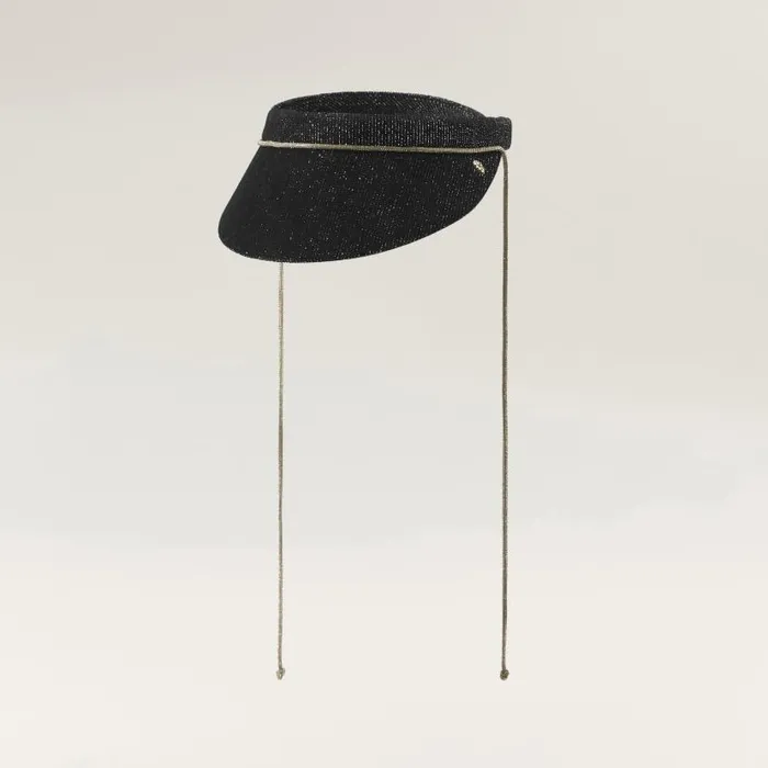 Hats Visors Helen Kaminski Venus Black Sparkle