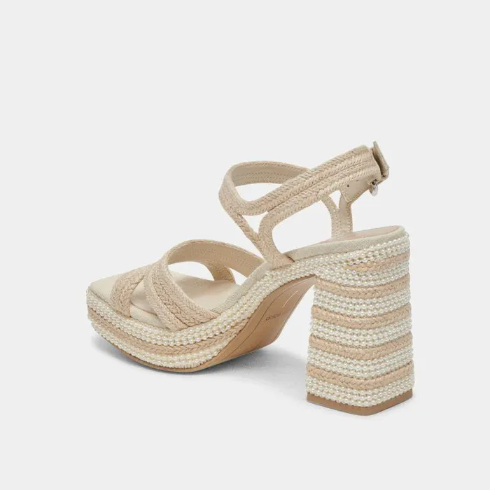 Heels Shop Dolce Vita Anira Ivory Pearl Heels Women039s Bridal Ivory Pearl Heels Ivory Pearls
