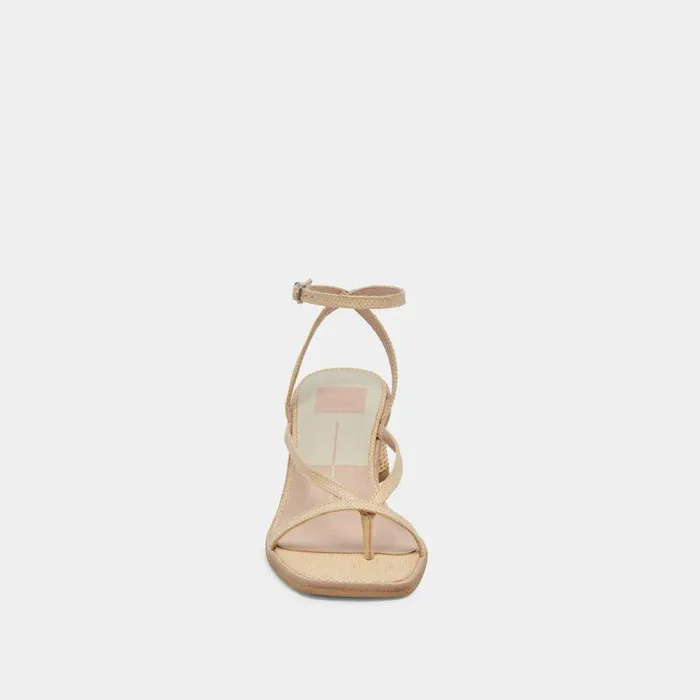 Heels Shop Dolce Vita Banita Wide Sandals Lt Natural Raffia Wide Raffia Sandals Lt Natural Raffia