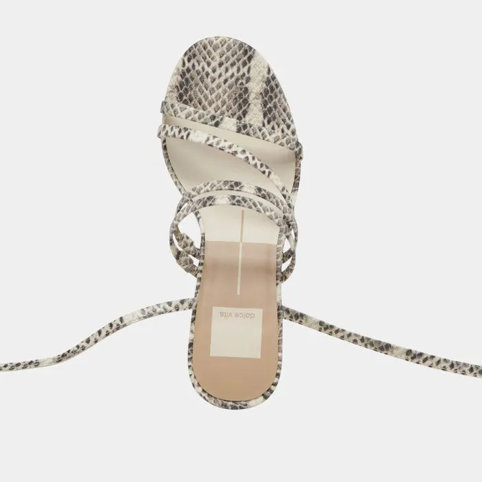 Heels Shop Dolce Vita Barbs Heels Grey White Embossed Stella Grey White Embossed Stella