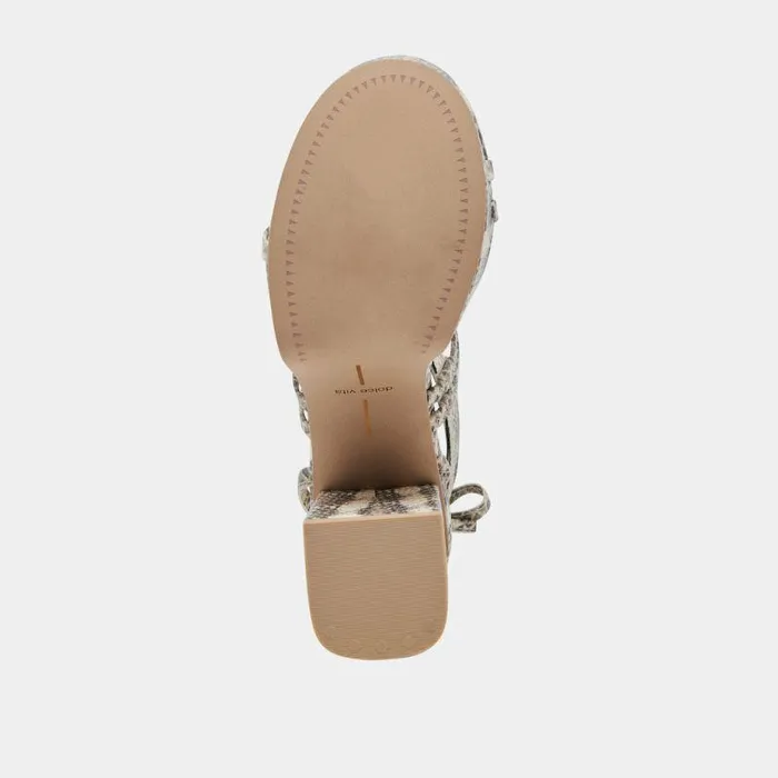 Heels Shop Dolce Vita Barbs Heels Grey White Embossed Stella Grey White Embossed Stella