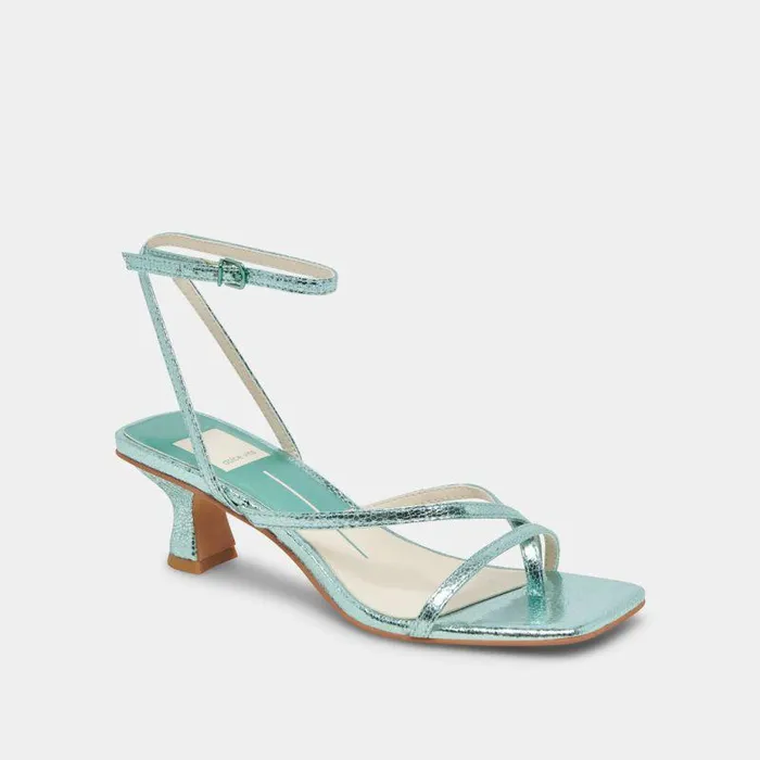 Heels Shop Dolce Vita Baylor Heels Electric Blue Stella Electric Blue Heeled Sandals Electric Blue Stella