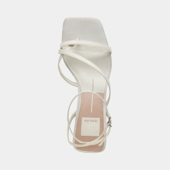 Heels Shop Dolce Vita Betsi Heels Off White Satin Designer Off White Wedding Heels Off White Satin