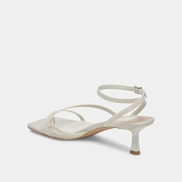 Heels Shop Dolce Vita Betsi Heels Off White Satin Designer Off White Wedding Heels Off White Satin
