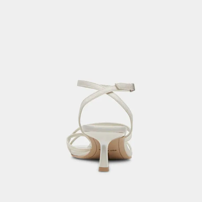 Heels Shop Dolce Vita Betsi Heels Off White Satin Designer Off White Wedding Heels Off White Satin