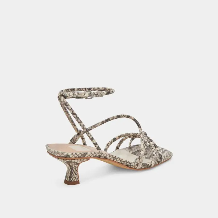 Heels Shop Dolce Vita Bev Heels Black White Embossed Snake White Black Snake Heels Black White Embossed Snake