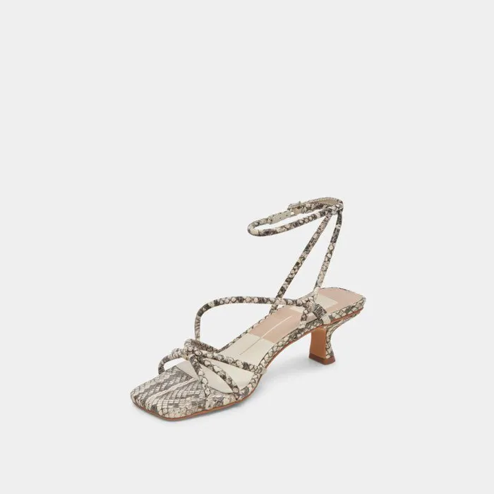 Heels Shop Dolce Vita Bev Heels Black White Embossed Snake White Black Snake Heels Black White Embossed Snake
