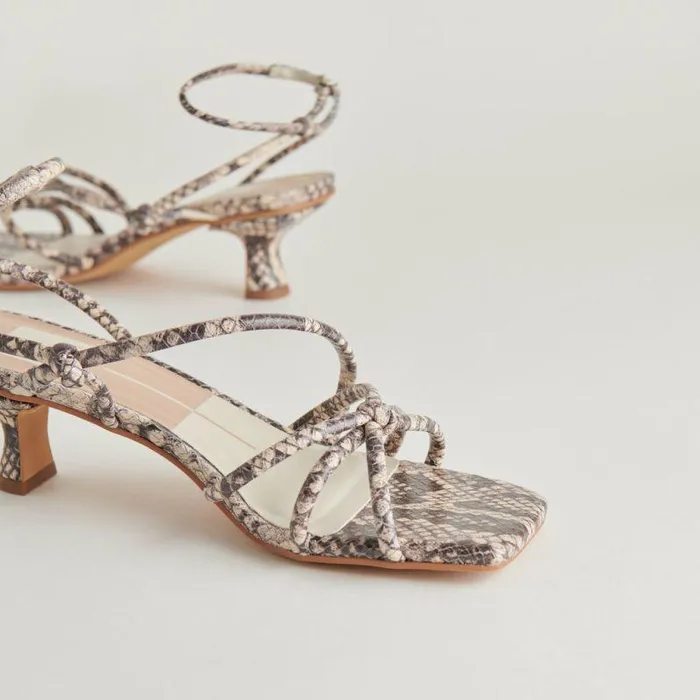 Heels Shop Dolce Vita Bev Heels Black White Embossed Snake White Black Snake Heels Black White Embossed Snake