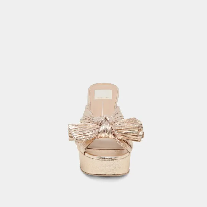 Heels Shop Dolce Vita Blare Heels Platinum Satin Platinum Satin