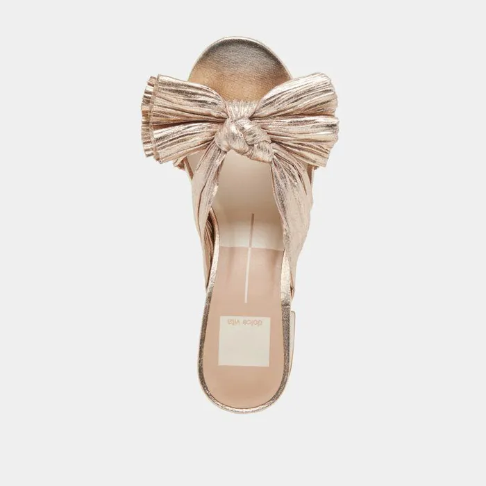 Heels Shop Dolce Vita Blare Heels Platinum Satin Platinum Satin