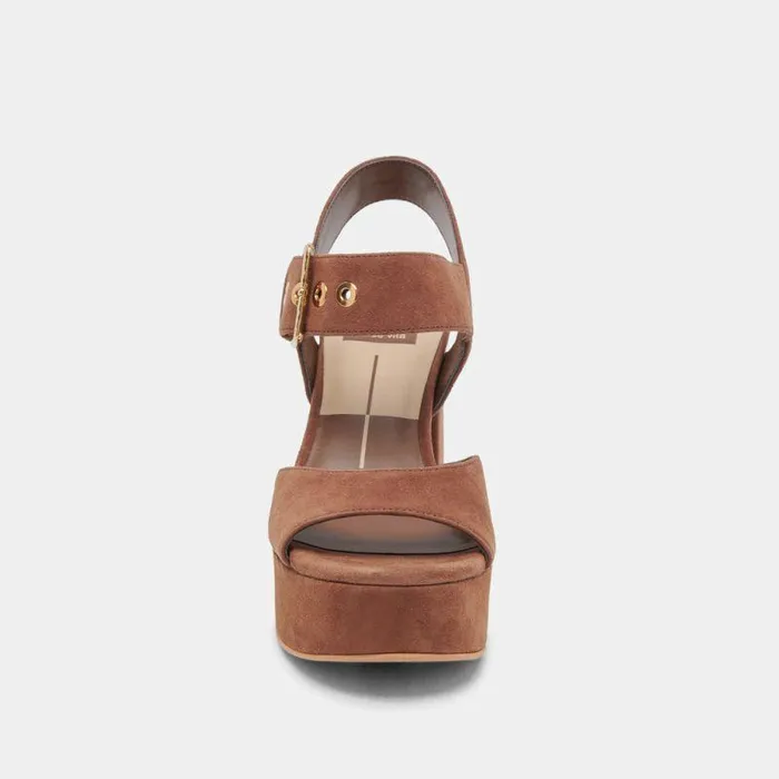 Heels Shop Dolce Vita Bobby Heels Cocoa Suede Cocoa Suede