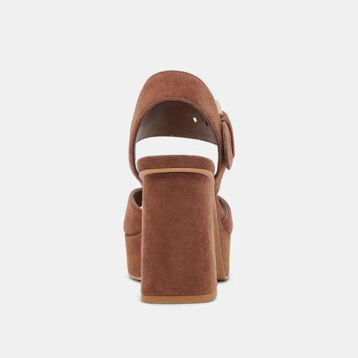 Heels Shop Dolce Vita Bobby Heels Cocoa Suede Cocoa Suede