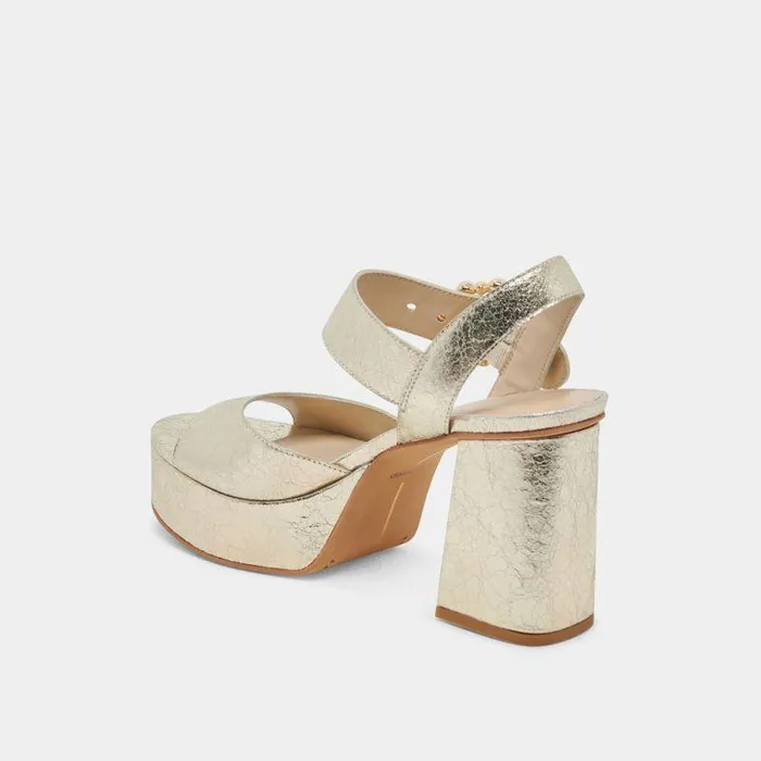 Heels Shop Dolce Vita Bobby Pearl Heels Vintage Gold Pearls Vintage Gold Pearls