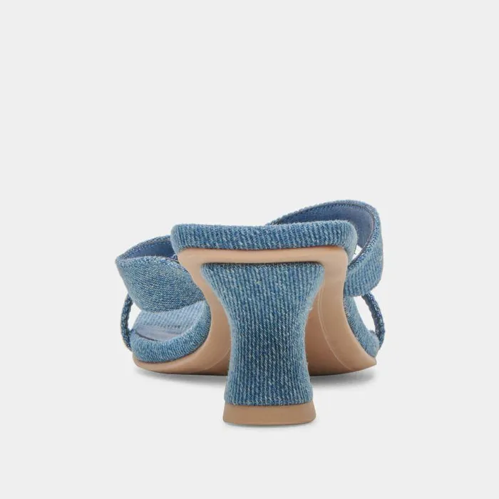 Heels Shop Dolce Vita Brevel Heels Blue Denim Blue Denim