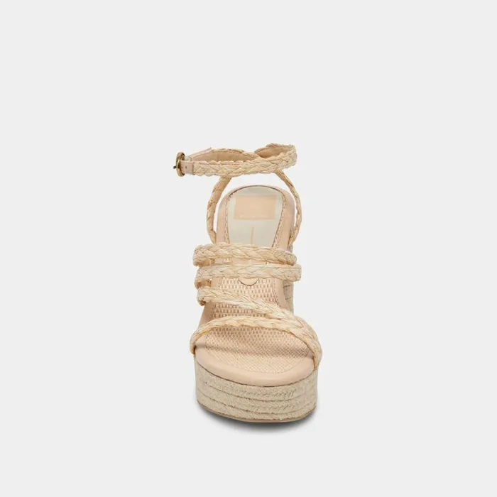 Heels Shop Dolce Vita Catina Heels Lt Natural Raffia Lt Natural Raffia