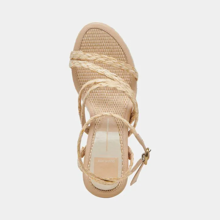 Heels Shop Dolce Vita Catina Heels Lt Natural Raffia Lt Natural Raffia