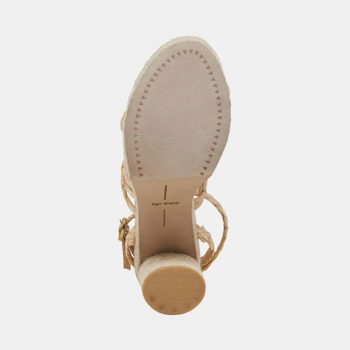 Heels Shop Dolce Vita Catina Heels Lt Natural Raffia Lt Natural Raffia