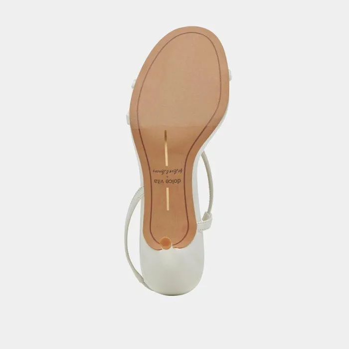 Heels Shop Dolce Vita Cerise Heels White Patent Stella White Patent Stella