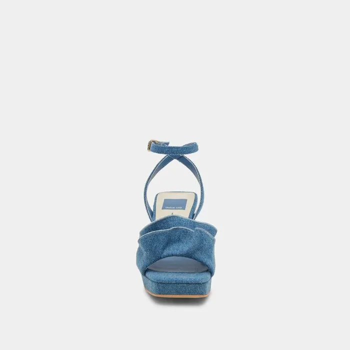 Heels Shop Dolce Vita Cheer Heels Dark Blue Denim Dark Blue Denim