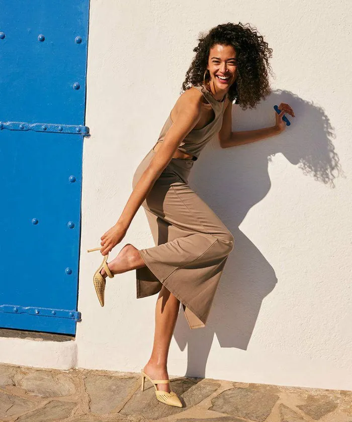 Heels Shop Dolce Vita Kaline Heels Lt Natural Raffia Lt Natural Raffia