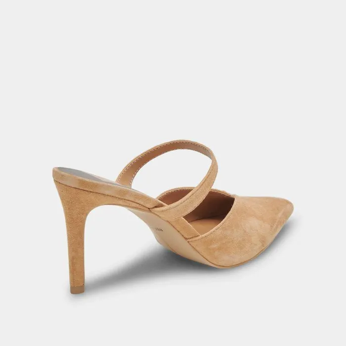 Heels Shop Dolce Vita Kanika Heels Tan Suede Tan Suede