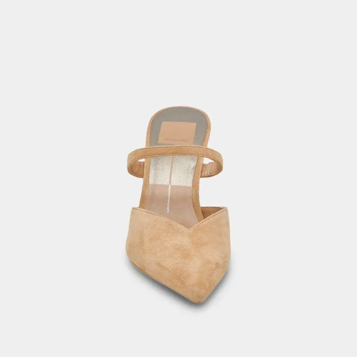Heels Shop Dolce Vita Kanika Heels Tan Suede Tan Suede