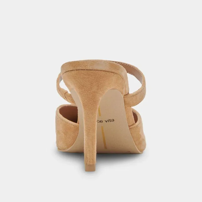 Heels Shop Dolce Vita Kanika Heels Tan Suede Tan Suede
