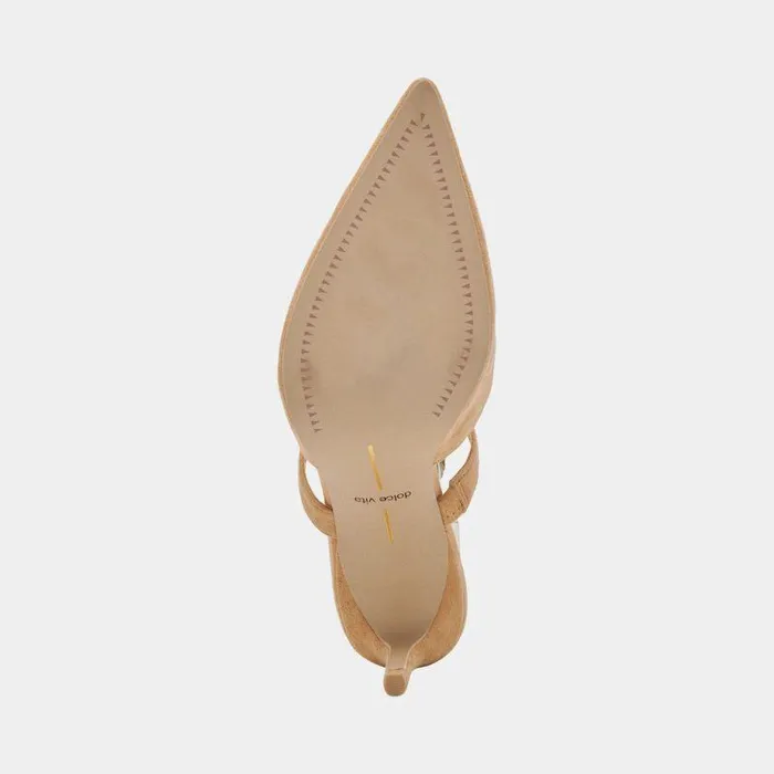 Heels Shop Dolce Vita Kanika Heels Tan Suede Tan Suede