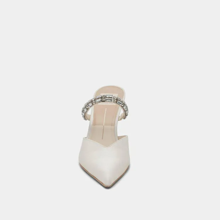 Heels Shop Dolce Vita Kanika Rhinestone Heels Off White Women039s Rhinestone Heels In Off White Off White Rhinestone