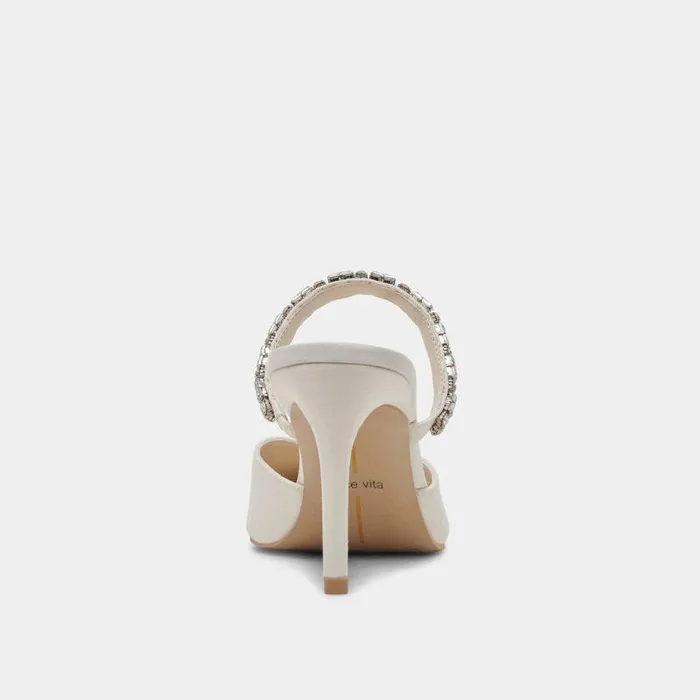 Heels Shop Dolce Vita Kanika Rhinestone Heels Off White Women039s Rhinestone Heels In Off White Off White Rhinestone