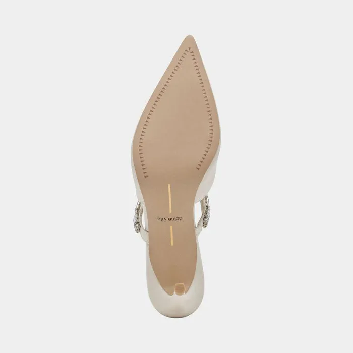 Heels Shop Dolce Vita Kanika Rhinestone Heels Off White Women039s Rhinestone Heels In Off White Off White Rhinestone