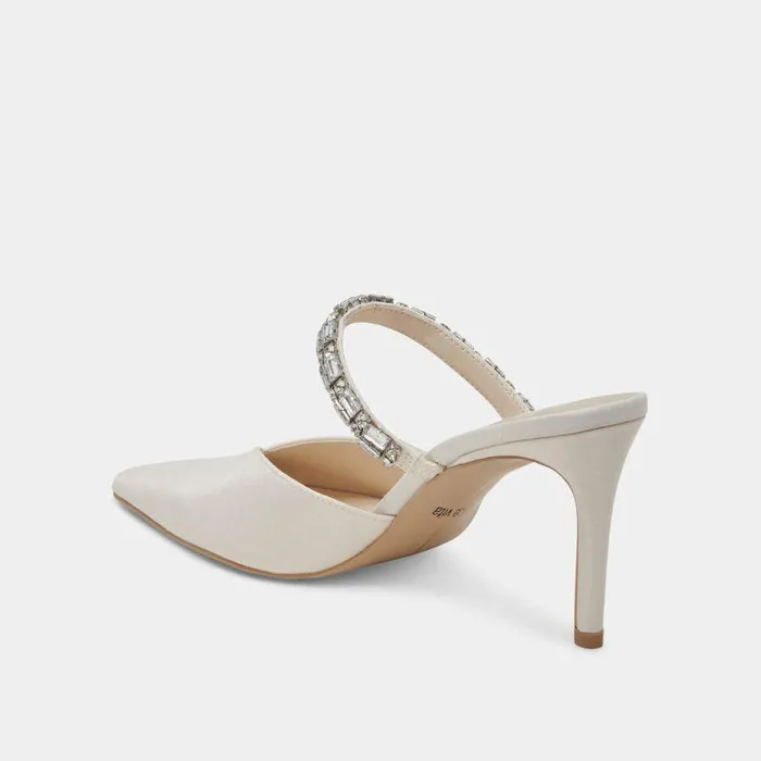 Heels Shop Dolce Vita Kanika Rhinestone Heels Off White Women039s Rhinestone Heels In Off White Off White Rhinestone