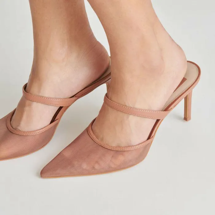 Heels Shop Dolce Vita Katik Heels Cider Mesh Cider Mesh