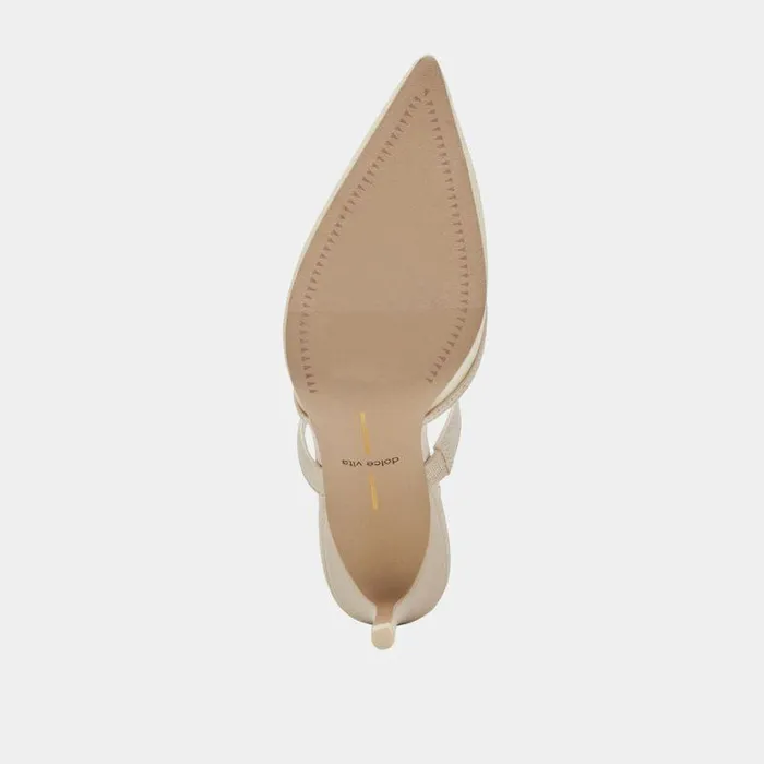 Heels Shop Dolce Vita Katik Heels Ivory Mesh Ivory Mesh