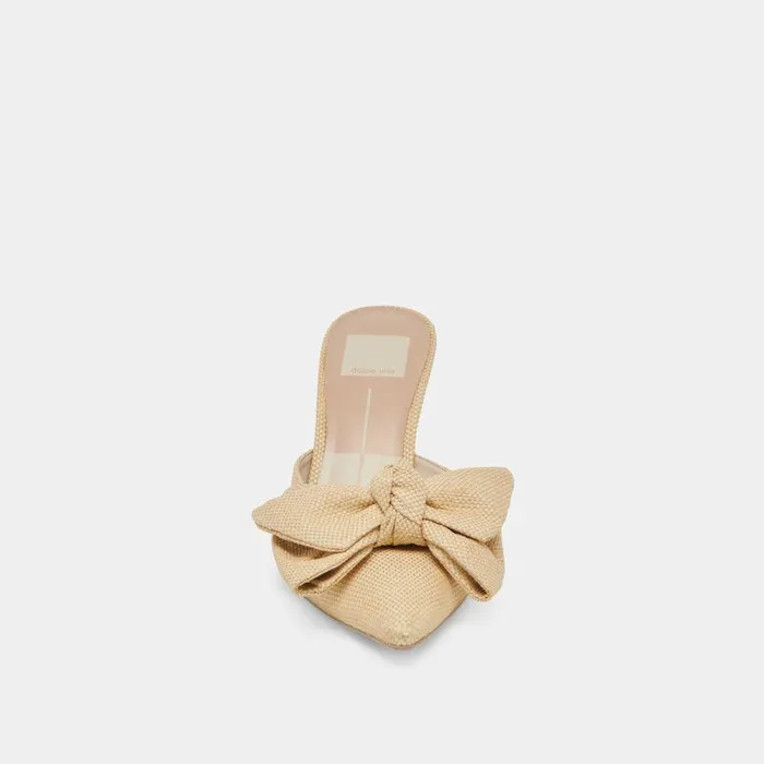 Heels Shop Dolce Vita Kayli Heels Lt Natural Raffia Lt Natural Raffia