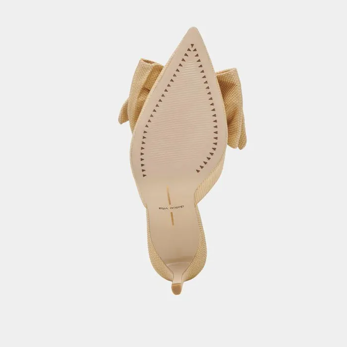 Heels Shop Dolce Vita Kayli Heels Lt Natural Raffia Lt Natural Raffia