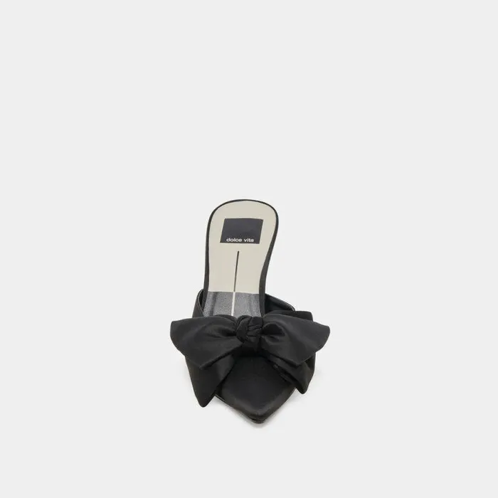 Heels Shop Dolce Vita Kayli Heels Onyx Satin Onyx Satin