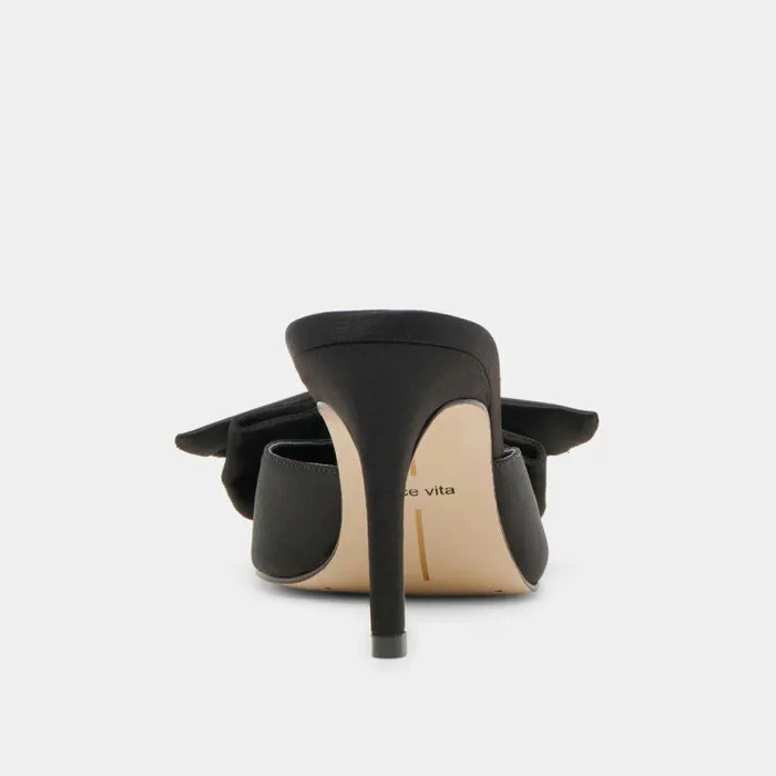 Heels Shop Dolce Vita Kayli Heels Onyx Satin Onyx Satin