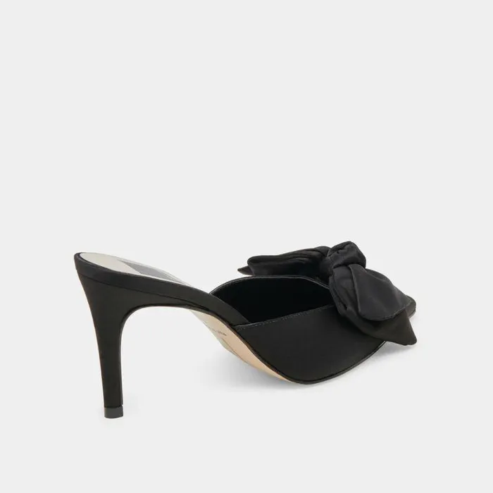 Heels Shop Dolce Vita Kayli Heels Onyx Satin Onyx Satin