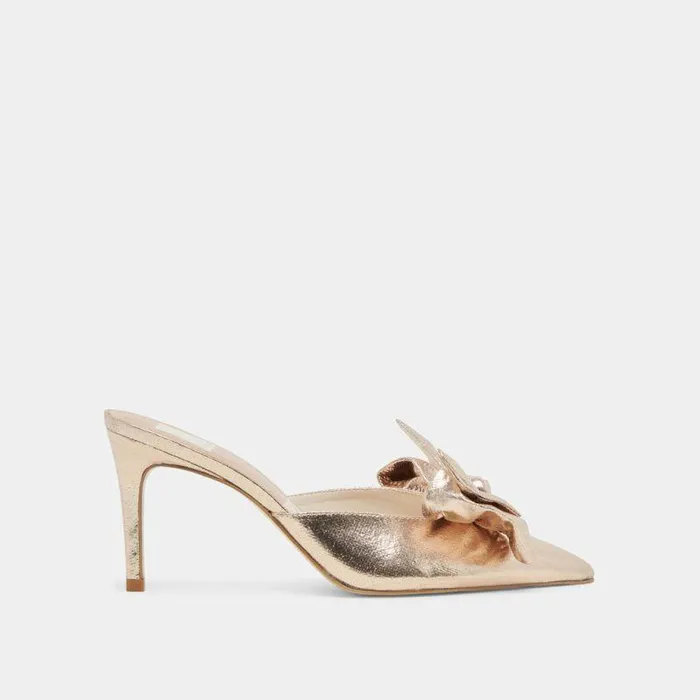 Heels Shop Dolce Vita Kayli Heels Platinum Satin Platinum Satin