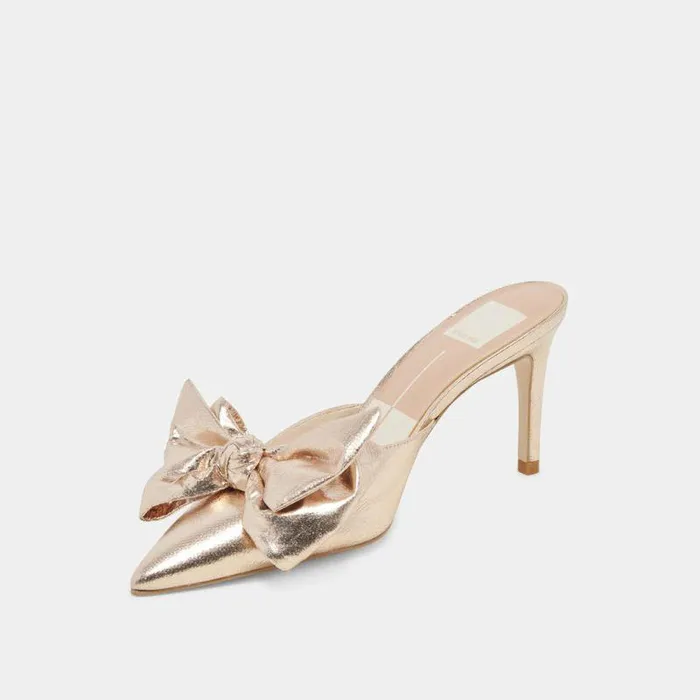 Heels Shop Dolce Vita Kayli Heels Platinum Satin Platinum Satin