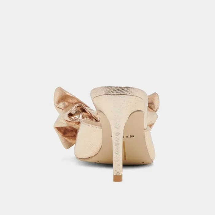Heels Shop Dolce Vita Kayli Heels Platinum Satin Platinum Satin
