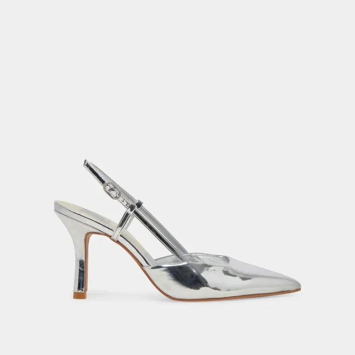 Heels Shop Dolce Vita Kim Heels Silver Stella Silver Stella