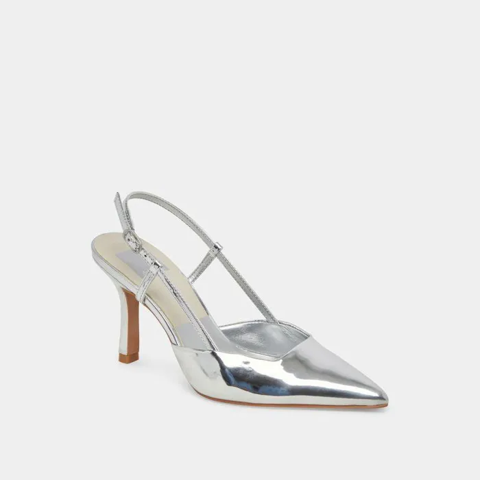 Heels Shop Dolce Vita Kim Heels Silver Stella Silver Stella