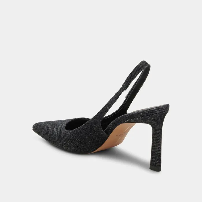 Heels Shop Dolce Vita Krista Heels Carbon Denim Carbon Denim
