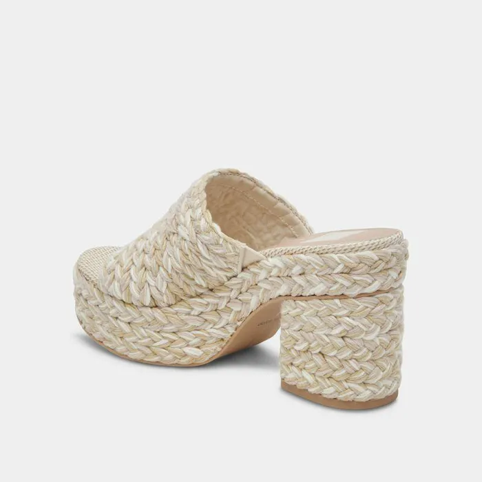 Heels Shop Dolce Vita Lady Heels Ivory Multi Woven Ivory Multi Woven