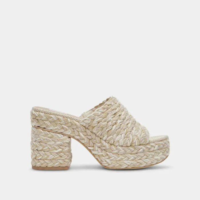 Heels Shop Dolce Vita Lady Heels Ivory Multi Woven Ivory Multi Woven