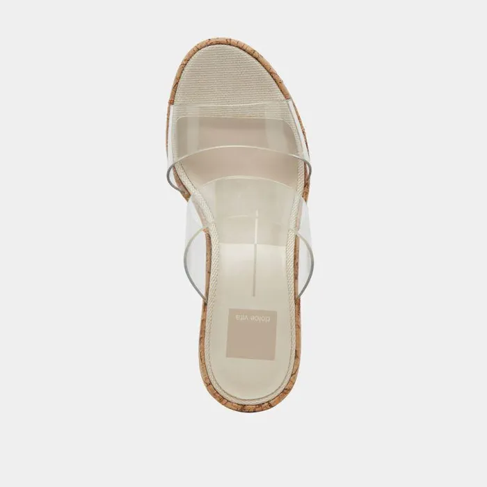 Heels Shop Dolce Vita Latoya Heels Crystal Vinyl Crystal Vinyl